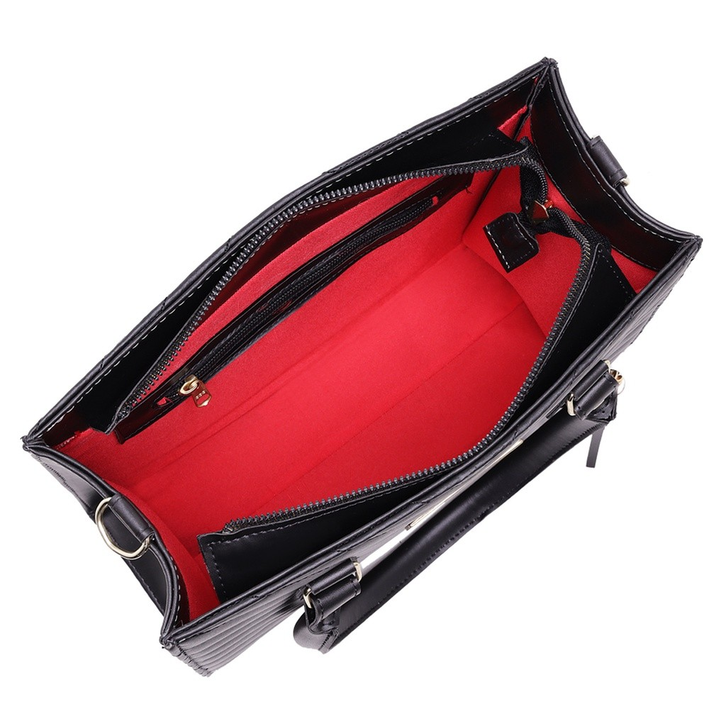 BOLSA METALASSE TRANSVERSAL LATERAL ALÇA DESTACÁVEL BORDADO 3D