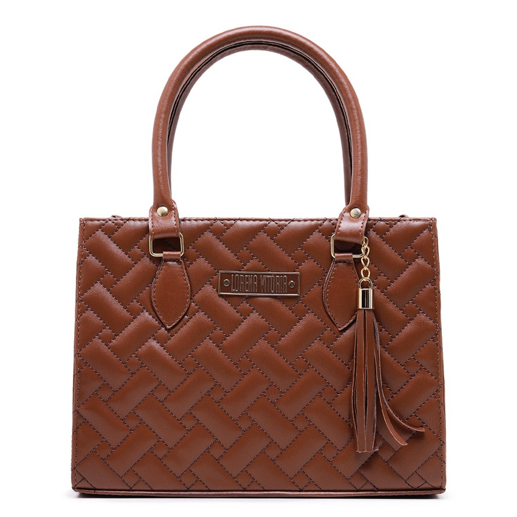 BOLSA METALASSE TRANSVERSAL LATERAL ALÇA DESTACÁVEL BORDADO 3D