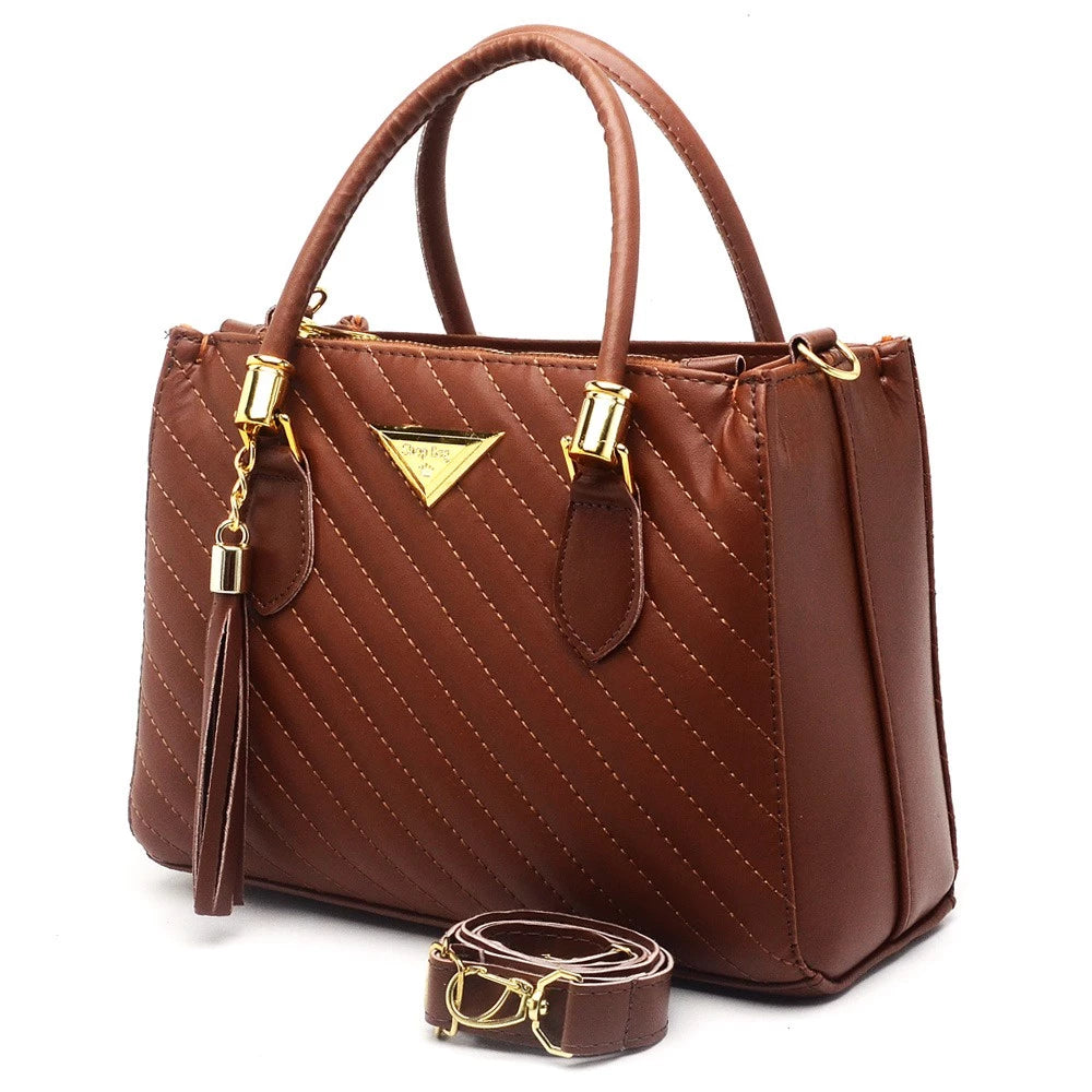 Bolsa Feminina Média Shopbag Bordada Line