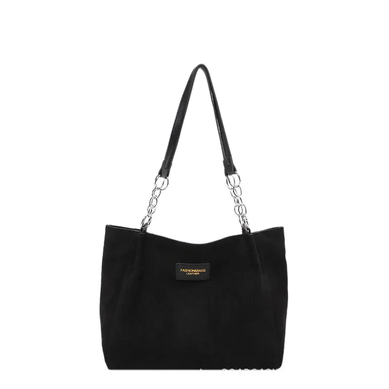 Bolsa Tote de Camurça