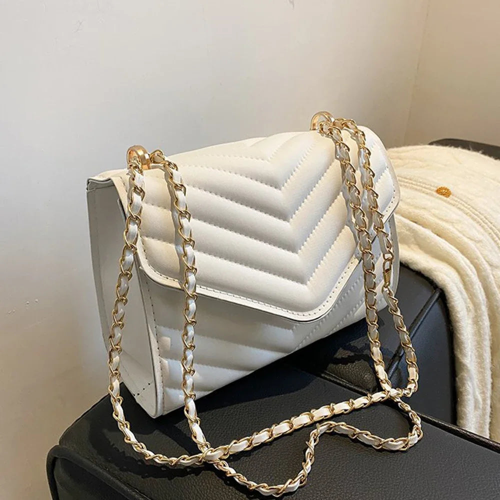 Bolsa Transversal Minimalista Retrô