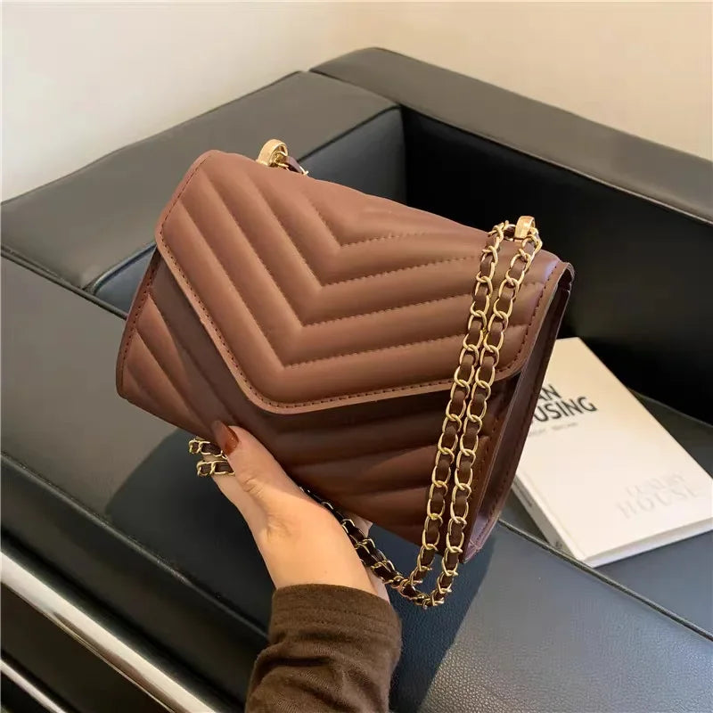 Bolsa Transversal Minimalista Retrô