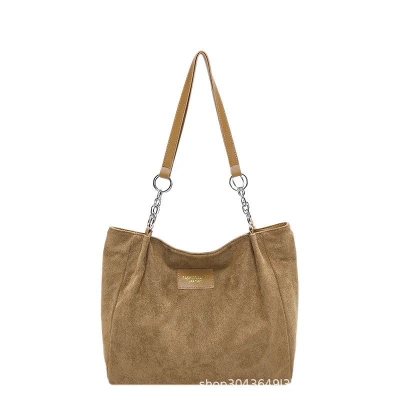 Bolsa Tote de Camurça