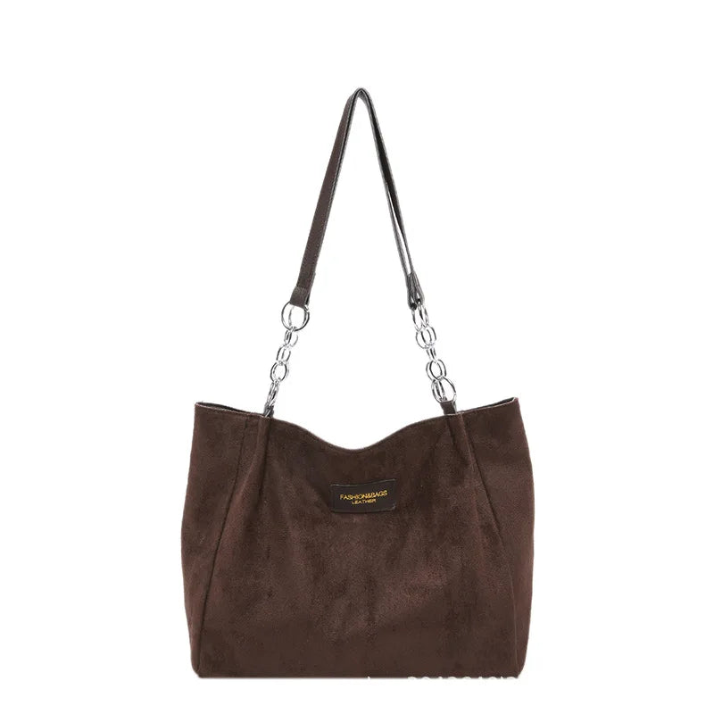 Bolsa Tote de Camurça