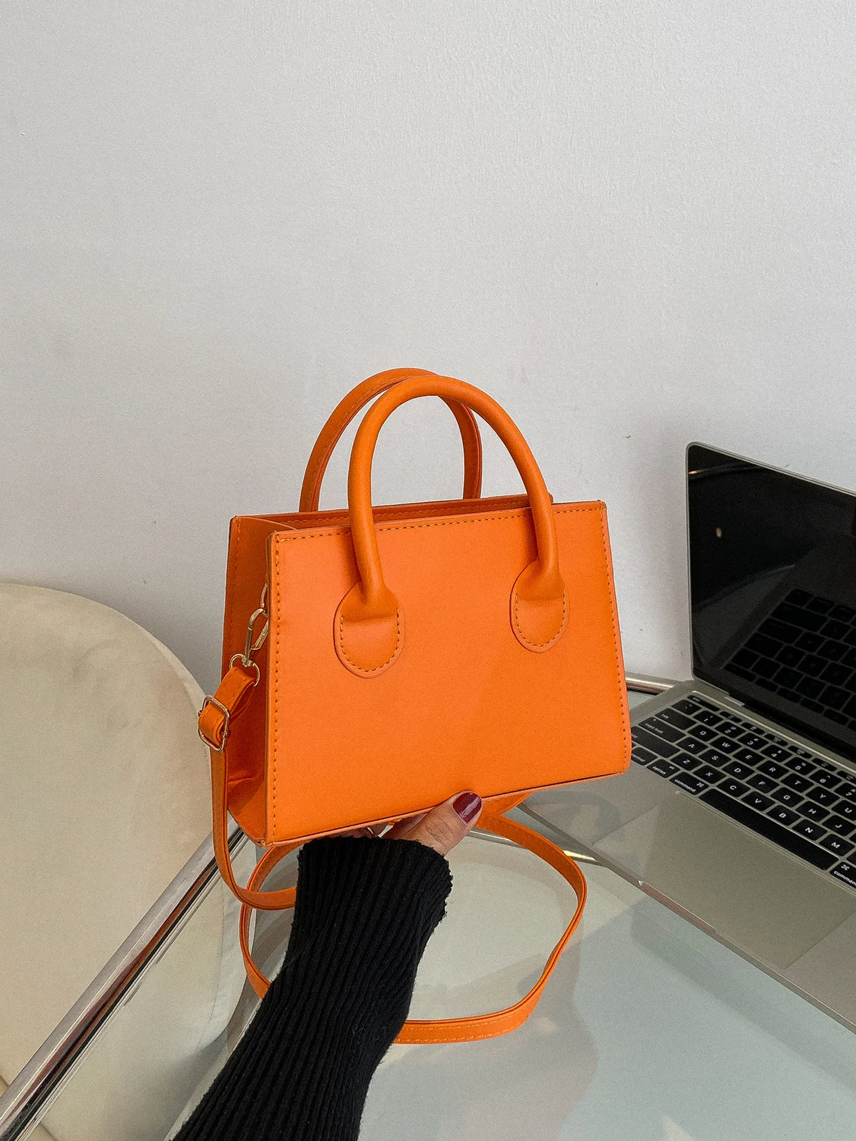 Bolsa Crossbody em Couro