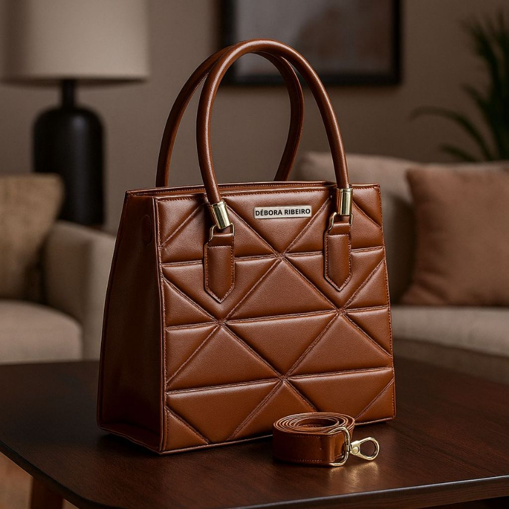 Bolsa Feminina Transversal e de Ombro com Alça Tiracolo